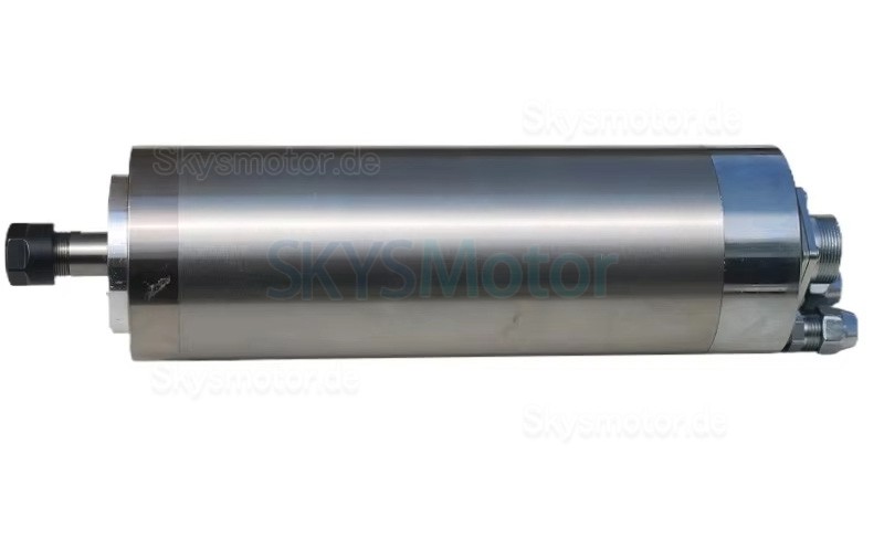 Wassergek&uuml;hlter CNC-Spindelmotor JGD-65C-0.8 kW, 110V/220V, 0,8kW, 24.000U/min, ER11-Spannzange, 400Hz